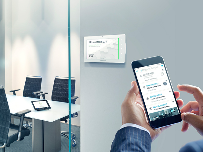 crestron app agendamento